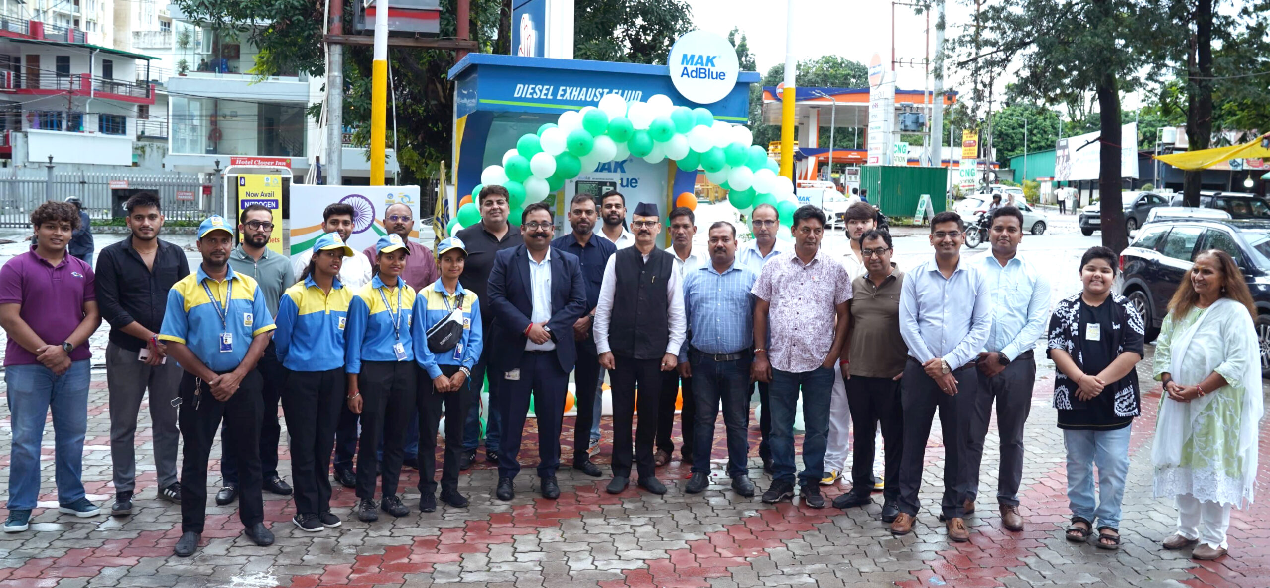 स्वतंत्रता दिवस की पूर्व संध्या पर देहरादून रिटेल टेरिटरी द्वारा 15 डीईएफ डिस्पेंसर राष्ट्र को समर्पित