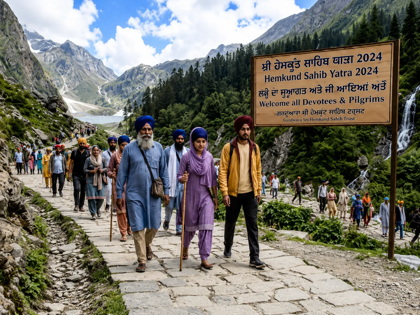 हेमकुंड साहिब यात्रा में अनुशासन और सौहार्द बनाए रखें, श्रद्धालुओं से ट्रस्ट की अपील