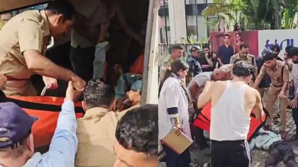 सेंट्रियो मॉल के सामने सर्वे ऑफ इंडिया की दीवार ढही, मलबे में दबकर युवक घायल