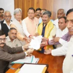 दिनेश आर्य ने दाखिल किया राज्यसभा चुनाव के लिए नामांकन, सीएम धामी समेत भाजपा विधायक रहे मौजूद