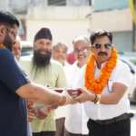 रेलवे रोड पर 6.68 लाख रुपये की लागत से नाला निर्माण कार्य का महापौर श्री शम्भू पासवान जी ने किया शुभारंभ